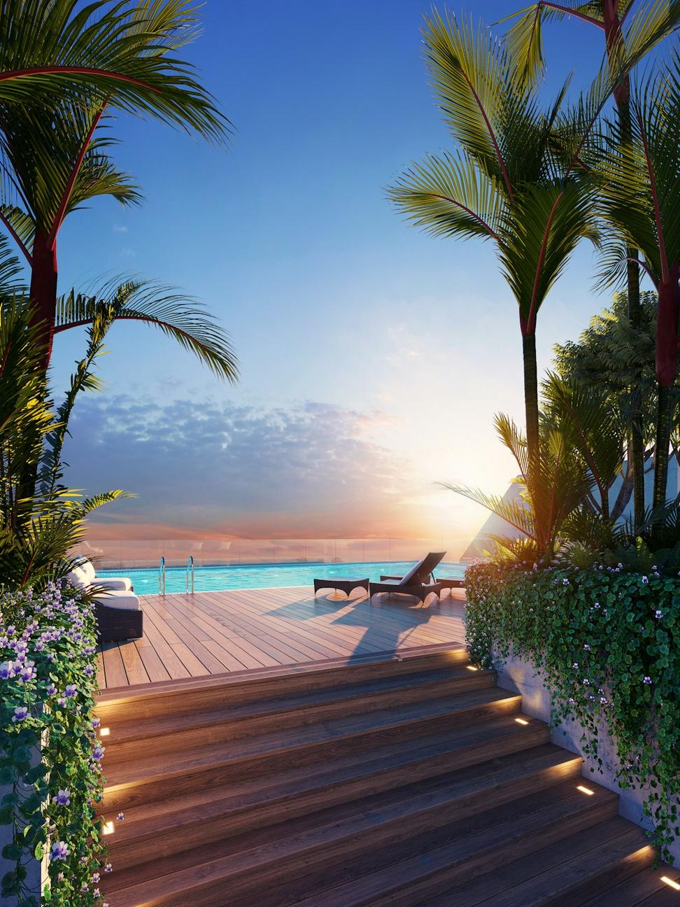 Rooftop Infinity Pool